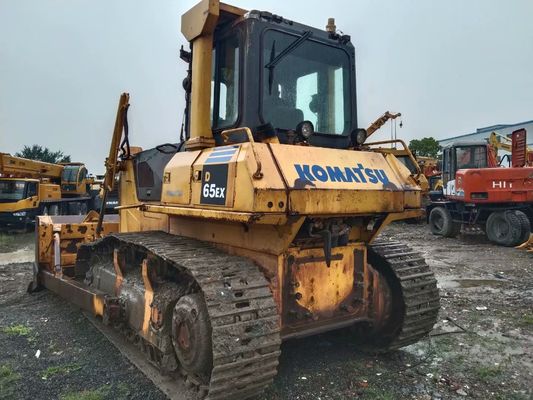 High Drive Digunakan Crawler Bulldozer D65EX-15 Digunakan Komatsu Bulldozer Warna asli