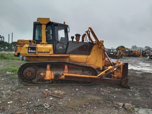 High Drive Digunakan Crawler Bulldozer D65EX-15 Digunakan Komatsu Bulldozer Warna asli