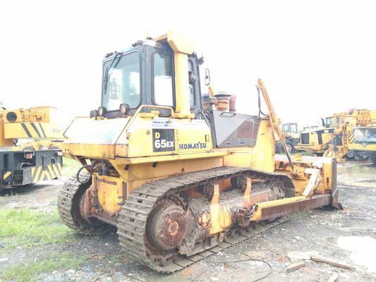 High Drive Digunakan Crawler Bulldozer D65EX-15 Digunakan Komatsu Bulldozer Warna asli