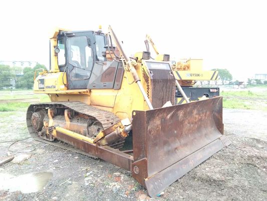 High Drive Digunakan Crawler Bulldozer D65EX-15 Digunakan Komatsu Bulldozer Warna asli