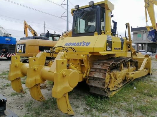 Komatsu D85EX-15 Dozer Hand Crawler yang dipasang dengan Hydraulic Ripper
