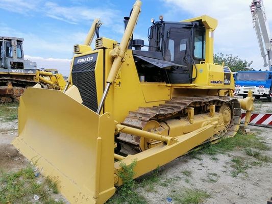 Komatsu D85EX-15 Dozer Hand Crawler yang dipasang dengan Hydraulic Ripper