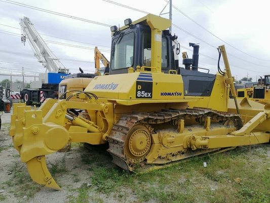 Komatsu D85EX-15 Dozer Hand Crawler yang dipasang dengan Hydraulic Ripper