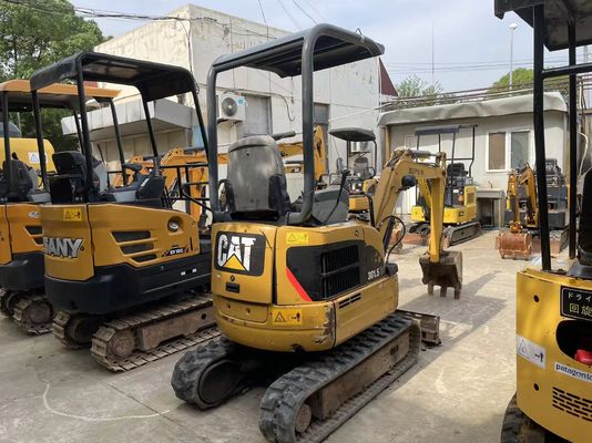 Caterpillar 301.5CR bekas Excavator Mini Size dengan warna asli