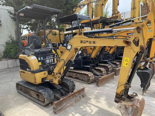 Caterpillar 301.5CR bekas Excavator Mini Size dengan warna asli