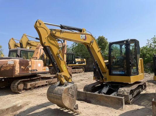 Caterpillar 306.5 bekas Mini Digger Efisiensi Bahan Bakar Untuk Bangunan