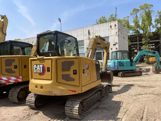 Caterpillar 306.5 bekas Mini Digger Efisiensi Bahan Bakar Untuk Bangunan