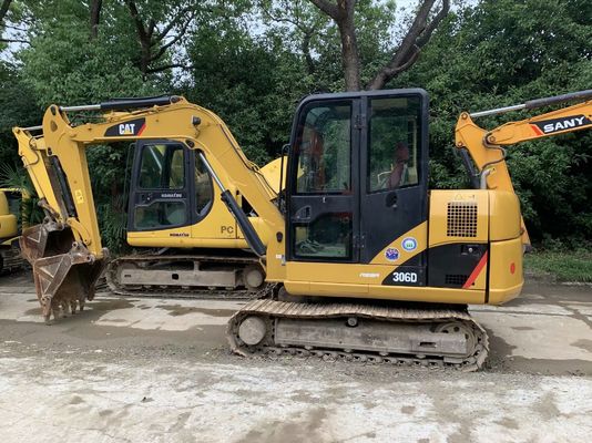 Compact Caterpillar 306D Mini Crawler Excavator Original Jepang Second Hand