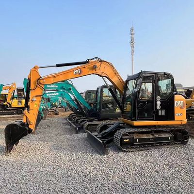 307E2 Digunakan CAT Excavator 2019 Tahun Mesin Excavator Kedua Yang Kuat
