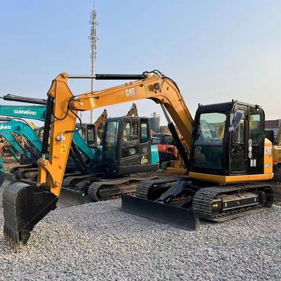 307E2 Digunakan CAT Excavator 2019 Tahun Mesin Excavator Kedua Yang Kuat