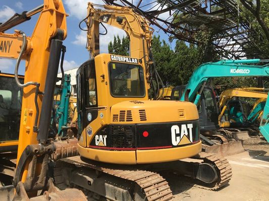 Hydraulic Crawler Digunakan CAT 308C Excavator Asli Jepang pemeliharaan mudah