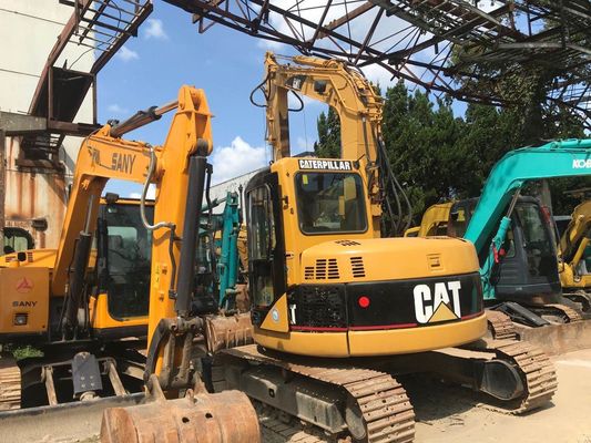 Hydraulic Crawler Digunakan CAT 308C Excavator Asli Jepang pemeliharaan mudah
