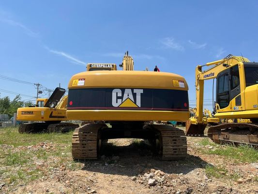 320C Digunakan CAT Excavator Caterpillar 20 Ton Excavator Operasi Keamanan Jepang