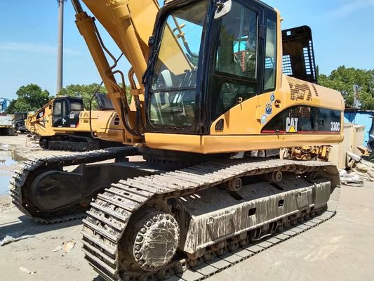 2001 Tahun Digunakan Crawler dipasang Excavator Caterpillar 330C CAT C9 Mesin 250HP