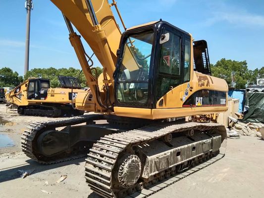 2001 Tahun Digunakan Crawler dipasang Excavator Caterpillar 330C CAT C9 Mesin 250HP