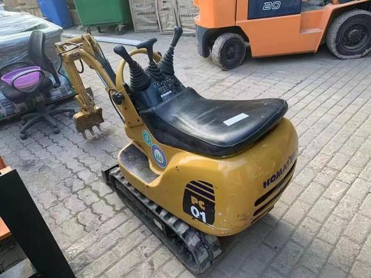 PC01 Warna Asli Digunakan Komatsu Mini Excavator Untuk Bekerja Di Dalam Ruang