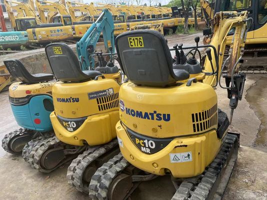 Jepang Komatsu PC10MR-2 Mesin Penggali Tangan Kedua Untuk Bekerja Di Dalam Ruang