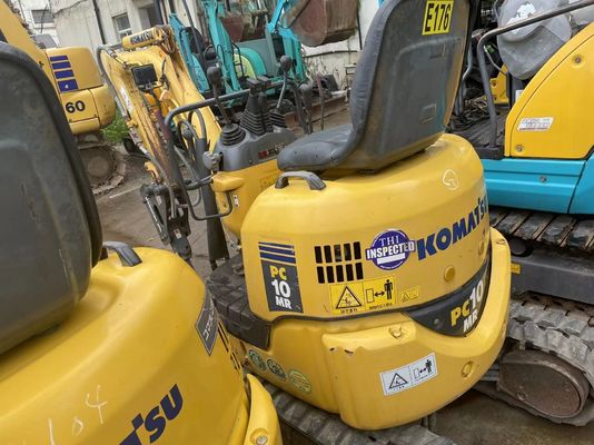 Jepang Komatsu PC10MR-2 Mesin Penggali Tangan Kedua Untuk Bekerja Di Dalam Ruang