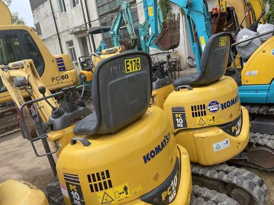 Jepang Komatsu PC10MR-2 Mesin Penggali Tangan Kedua Untuk Bekerja Di Dalam Ruang