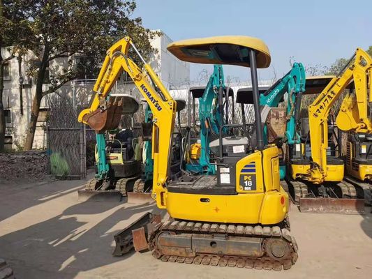 Original Jepang PC18MR-3 Komatsu Excavator Second Hand Untuk Pertambangan Dan Bangunan