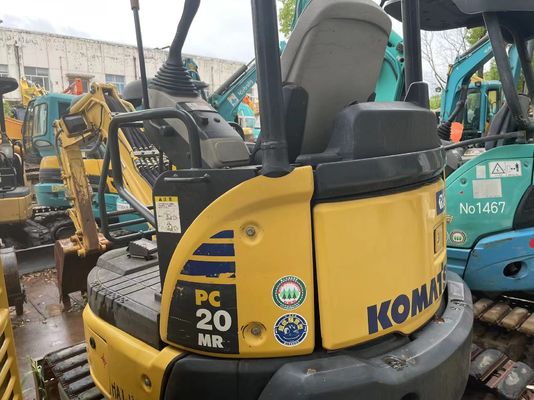 Digunakan Komatsu PC20MR-2 Crawler Mounted Excavator Original Jepang Bekerja di Taman