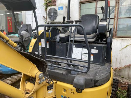 Digunakan Komatsu PC20MR-2 Crawler Mounted Excavator Original Jepang Bekerja di Taman