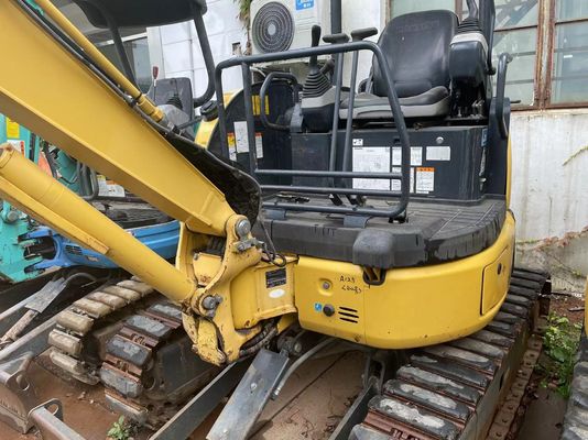 Digunakan Komatsu PC20MR-2 Crawler Mounted Excavator Original Jepang Bekerja di Taman
