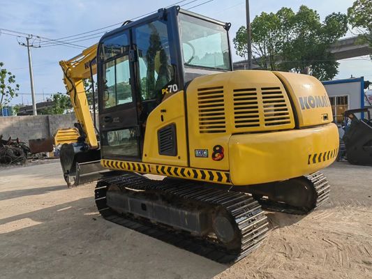 Original Jepang Digunakan Penggali Komatsu PC70-8 Crawler Jenis Penggali