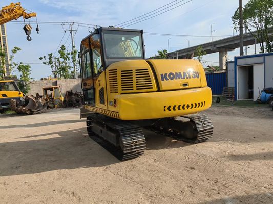 Original Jepang Digunakan Penggali Komatsu PC70-8 Crawler Jenis Penggali