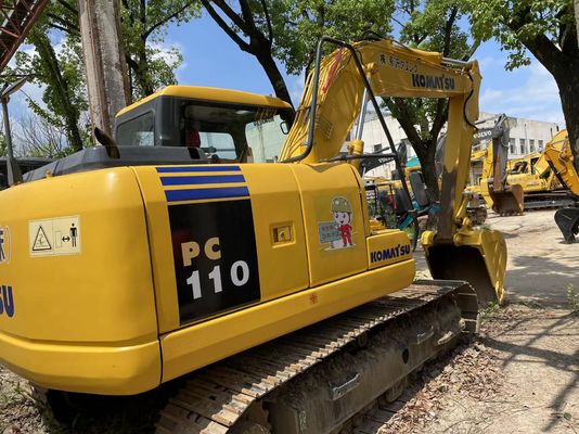 PC110-7 Crawler Digunakan Komatsu Excavator Heavy Duty Second Hand Komatsu Excavator