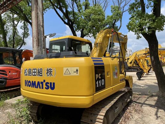 PC110-7 Crawler Digunakan Komatsu Excavator Heavy Duty Second Hand Komatsu Excavator