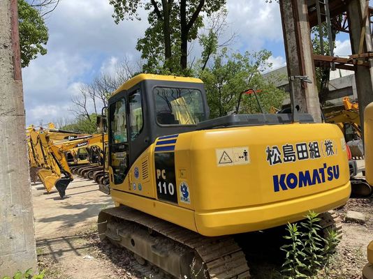 PC110-7 Crawler Digunakan Komatsu Excavator Heavy Duty Second Hand Komatsu Excavator