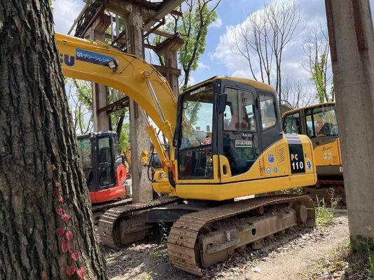 PC110-7 Crawler Digunakan Komatsu Excavator Heavy Duty Second Hand Komatsu Excavator