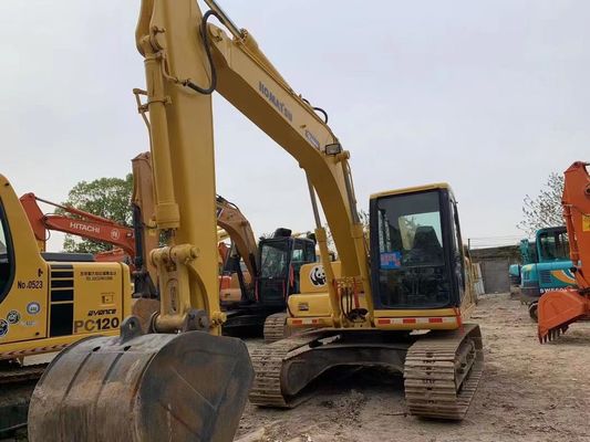 12 Ton Digunakan Komatsu PC120-6 Crawler Hydraulic Excavator Jaminan Keamanan