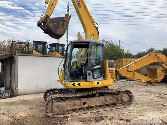 PC128US-2E Digunakan Komatsu Excavator Crawler 13 Ton Excavator Presisi Tinggi
