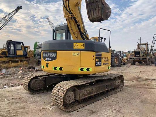 PC128US-2E Digunakan Komatsu Excavator Crawler 13 Ton Excavator Presisi Tinggi