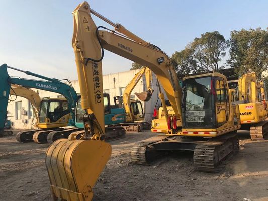Menghemat energi digunakan Komatsu PC130 6 Crawler Stabilitas tinggi Warna asli