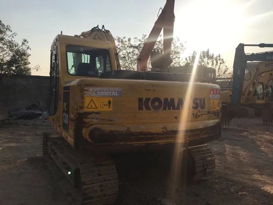 Menghemat energi digunakan Komatsu PC130 6 Crawler Stabilitas tinggi Warna asli