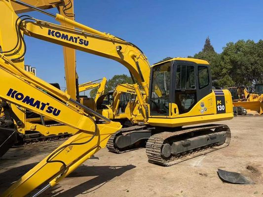 Original Jepang PC130-7 Digunakan Komatsu Crawler Excavator Dengan Jari Hidraulik