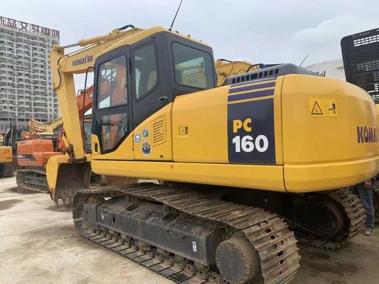 Jepang Komatsu PC160LC-7 Mini Crawler Excavator Second Hand Dengan Mesin Kuat