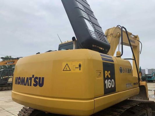 Jepang Komatsu PC160LC-7 Mini Crawler Excavator Second Hand Dengan Mesin Kuat