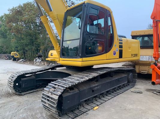 Efisiensi Tinggi Digunakan Komatsu PC200 6 Excavator Original Jepang Kuat