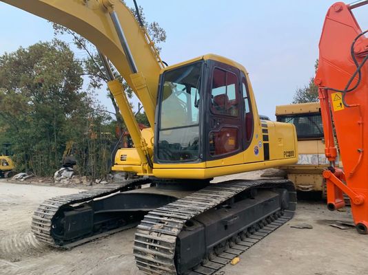 Efisiensi Tinggi Digunakan Komatsu PC200 6 Excavator Original Jepang Kuat