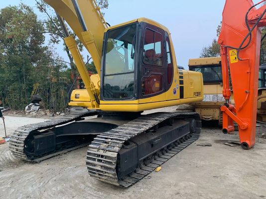 Efisiensi Tinggi Digunakan Komatsu PC200 6 Excavator Original Jepang Kuat