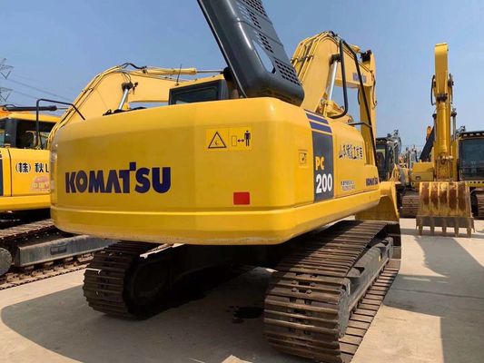 Operasi Mudah Digunakan Komatsu Excavator PC200-7 Original Jepang 20 Ton Excavator