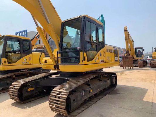 Operasi Mudah Digunakan Komatsu Excavator PC200-7 Original Jepang 20 Ton Excavator