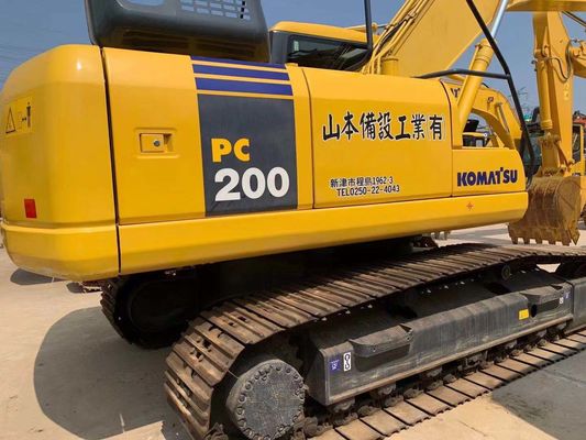 Operasi Mudah Digunakan Komatsu Excavator PC200-7 Original Jepang 20 Ton Excavator