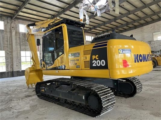PC200-8 Digger Komatsu bekas Jepang asli Penggali tangan kedua yang dapat dirawat