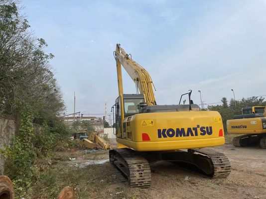 Asal Jepang Digunakan Komatsu Excavator PC220-7 Crawler Dengan Lengan Panjang 18 Meter