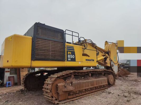 Digunakan Komatsu Crawler Excavator PC850-8EO Untuk Pertambangan 2019 Tahun Asli Jepang